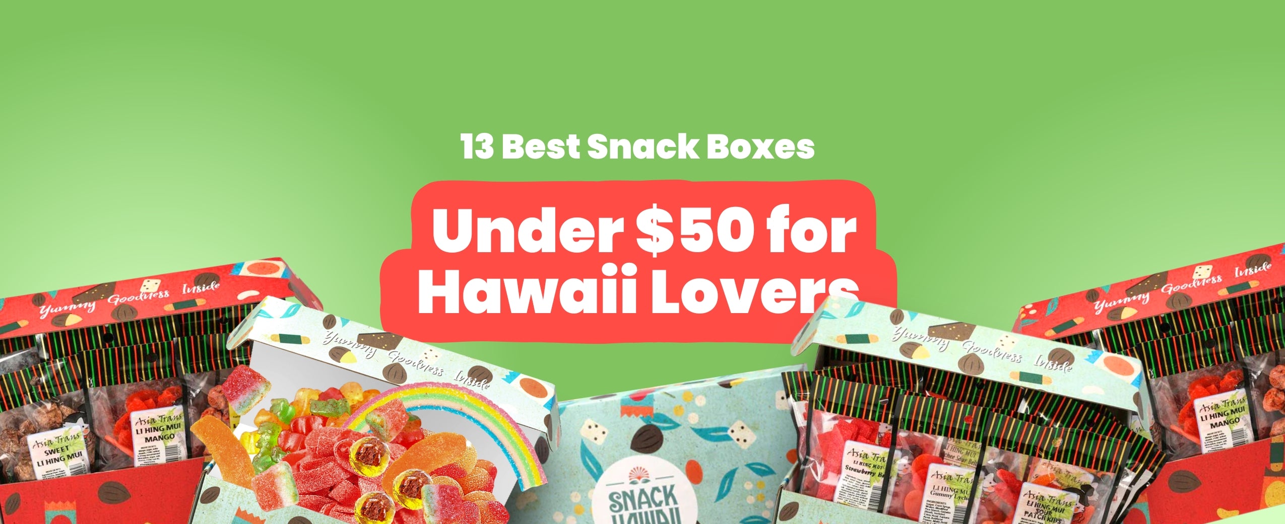 13 Best Affordable Snack Boxes for Hawaii Lovers