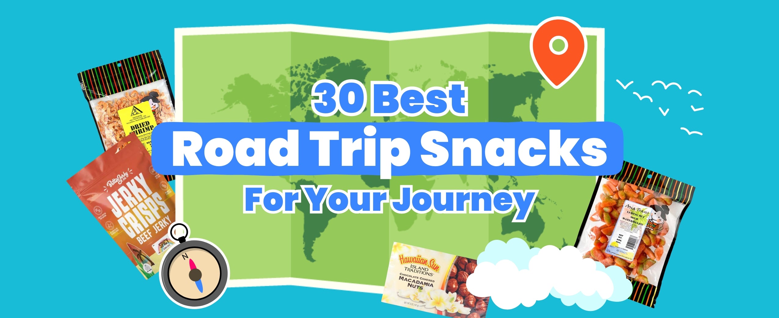 30 Best Road Trip Snacks For Your Journey