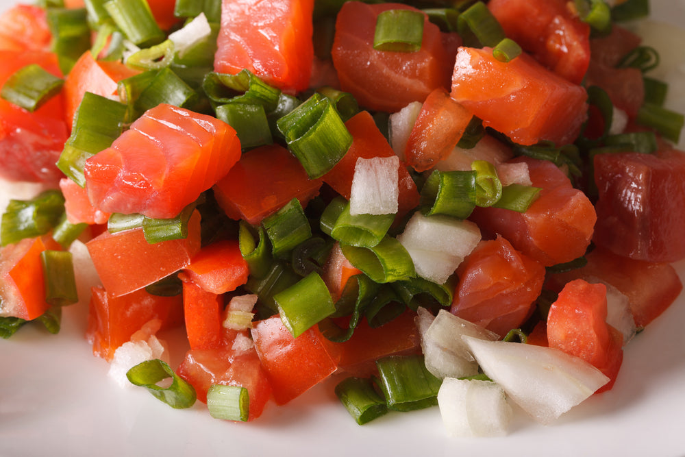 Hawaiian Lomi Lomi Salmon Recipe