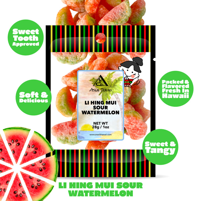 Li Hing Mui Gummy Candy Sampler Variety Pack