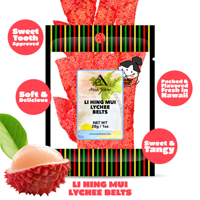 Li Hing Mui Gummy Candy Sampler Variety Pack