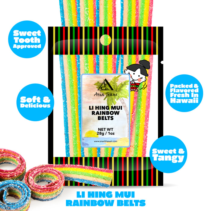 Li Hing Mui Gummy Candy Sampler Variety Pack