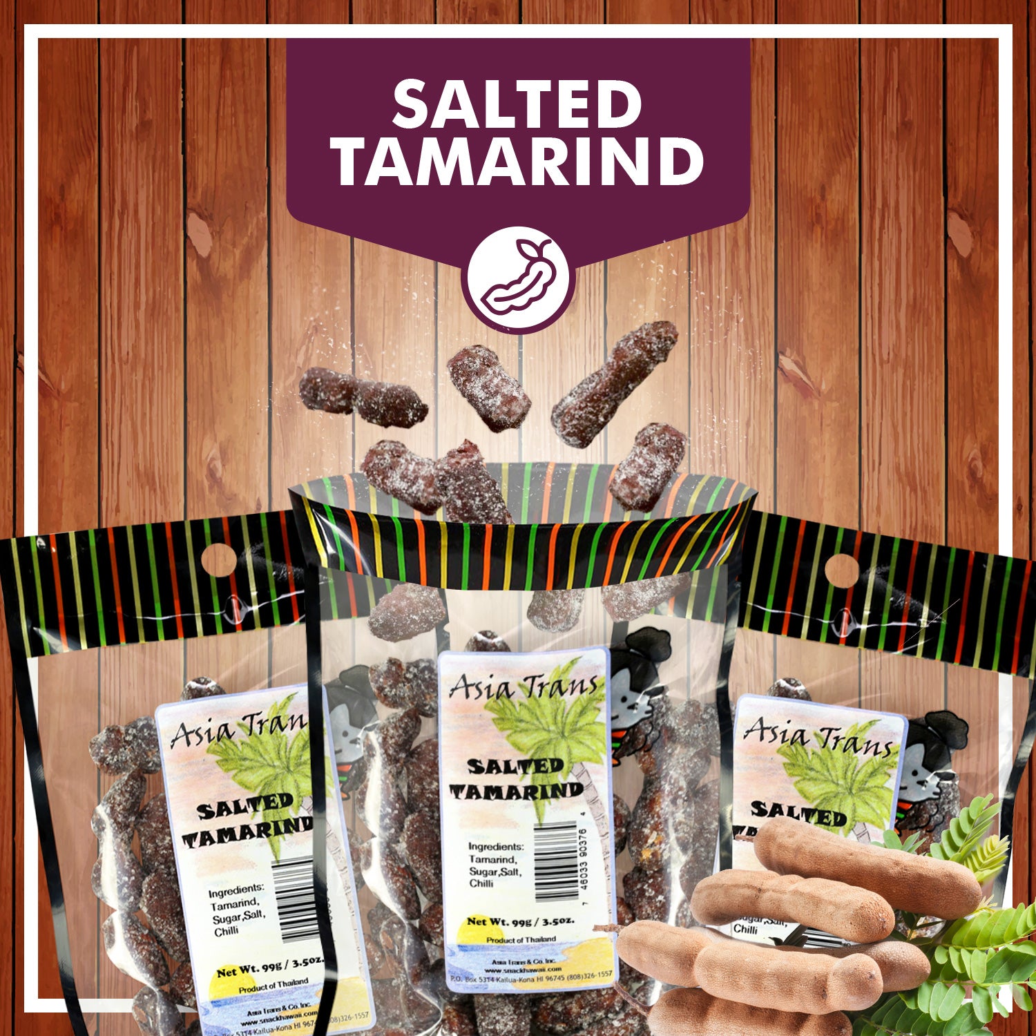 Salted Tamarind: Tamarindo Candy