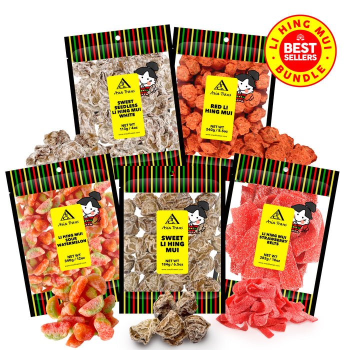 Li Hing Mui Bestsellers Bundle