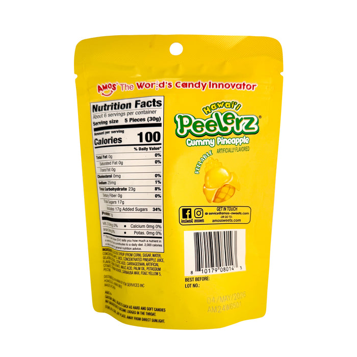 Hawaii Peelerz Pineapple Peelable Gummy