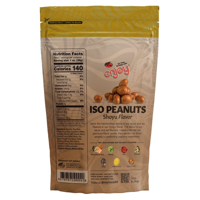 Enjoy Shoyu Iso Peanuts