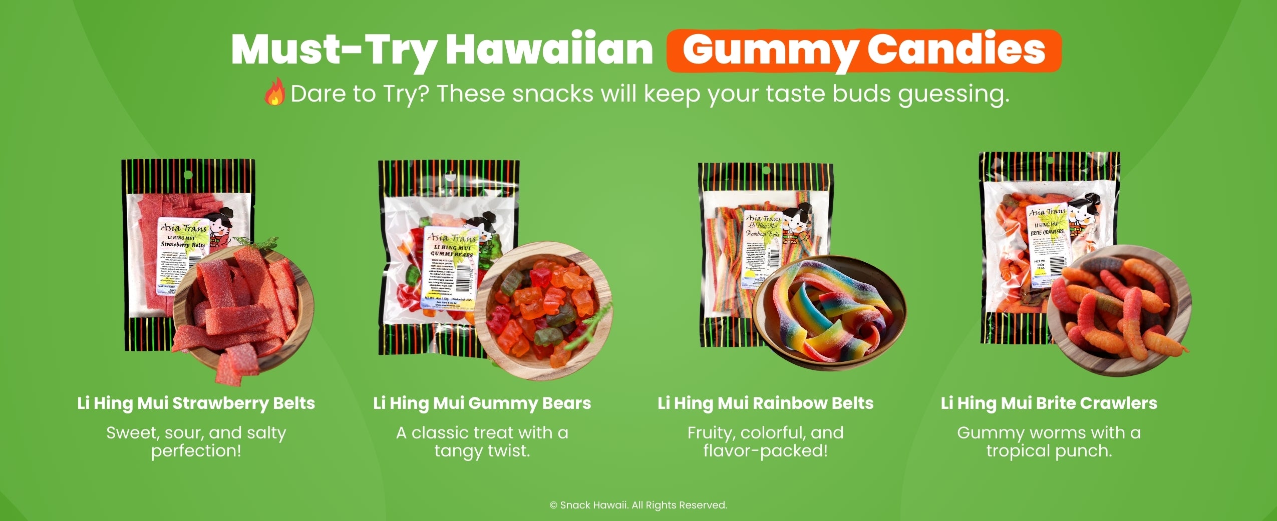 Must-Try Hawaiian Gummy Candies