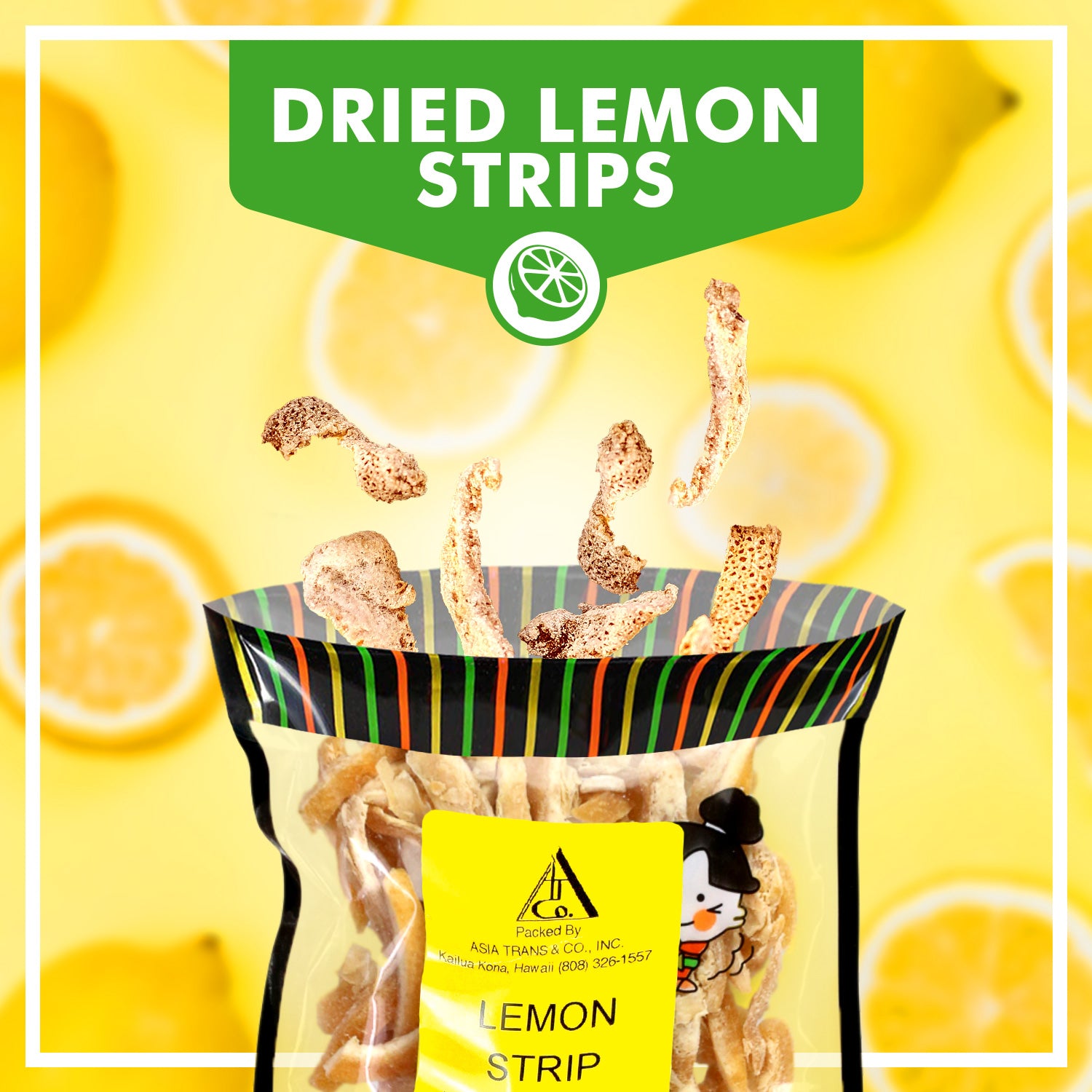 Lemon Strips: Lemon Snacks