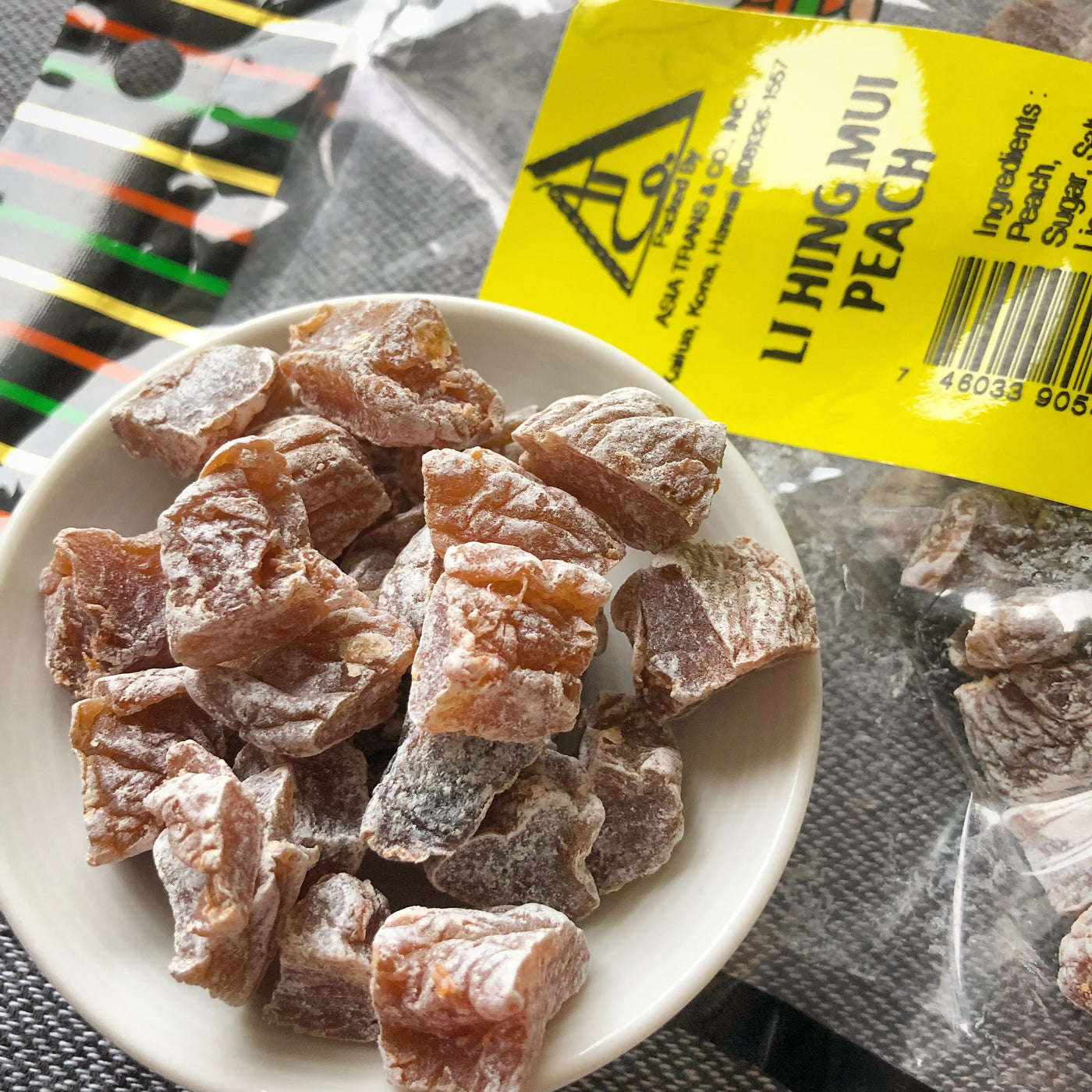 Li Hing Mui Peach Strips — Snack Hawaii